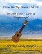 Flow Gently, Sweet Afton Guitar and Fretted sheet music cover